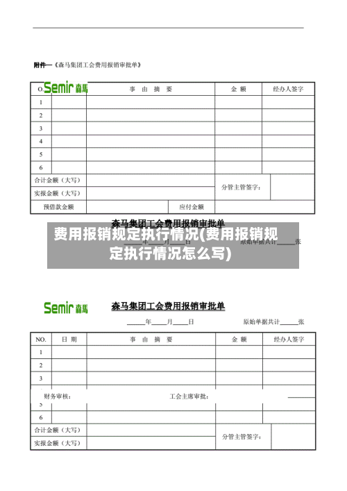 费用报销规定执行情况(费用报销规定执行情况怎么写)-第1张图片