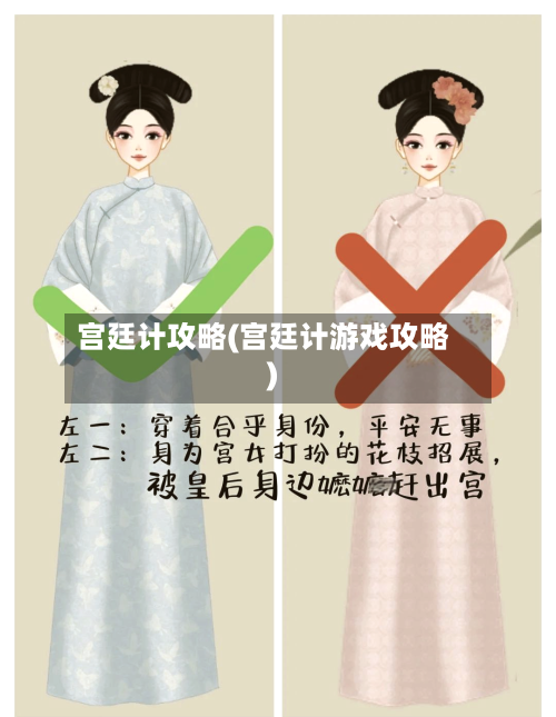 宫廷计攻略(宫廷计游戏攻略)