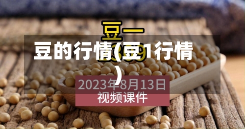 豆的行情(豆1行情)-第1张图片