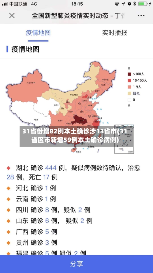 31省份增82例本土确诊涉13省市(31省区市新增59例本土确诊病例)-第2张图片