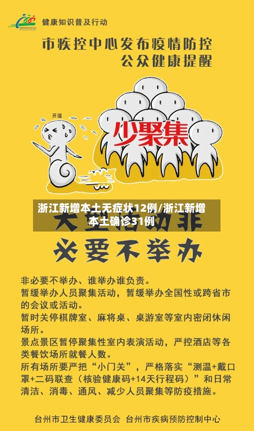 浙江新增本土无症状12例/浙江新增本土确诊31例-第1张图片