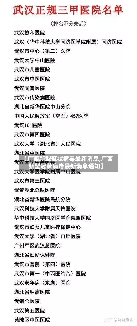 【广西新型冠状病毒最新消息,广西新型冠状病毒最新消息通知】
