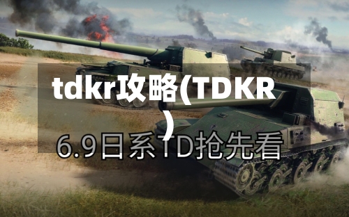 tdkr攻略(TDKR)-第2张图片