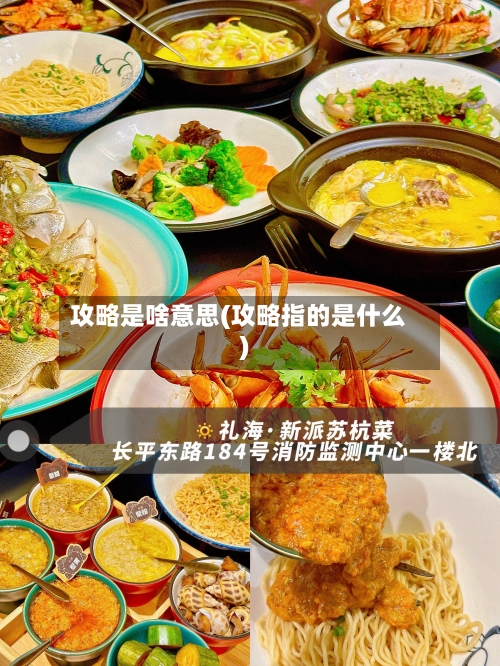 攻略是啥意思(攻略指的是什么)