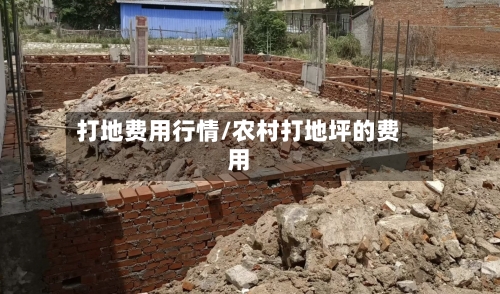 打地费用行情/农村打地坪的费用-第2张图片