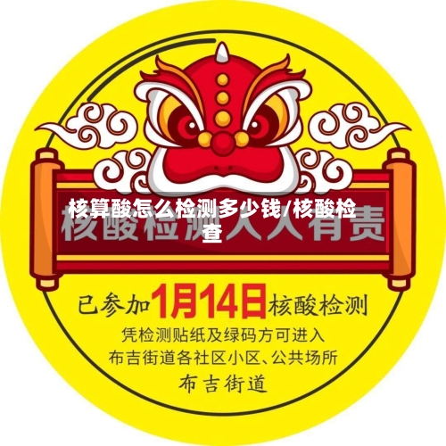 核算酸怎么检测多少钱/核酸检查-第3张图片
