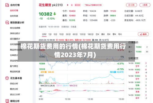 棉花期货费用的行情(棉花期货费用行情2023年7月)