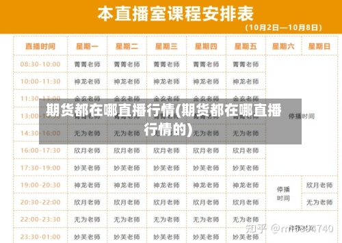期货都在哪直播行情(期货都在哪直播行情的)-第3张图片