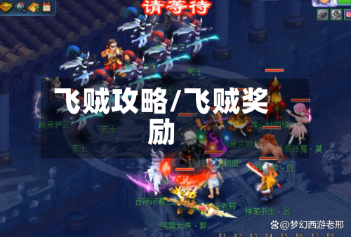 飞贼攻略/飞贼奖励-第3张图片