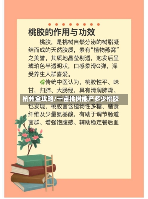 杭州全攻略/一亩桃树能产多少桃胶-第3张图片