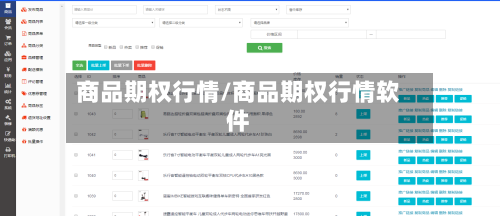 商品期权行情/商品期权行情软件-第3张图片