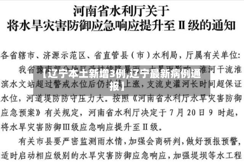 【辽宁本土新增3例,辽宁最新病例通报】-第3张图片