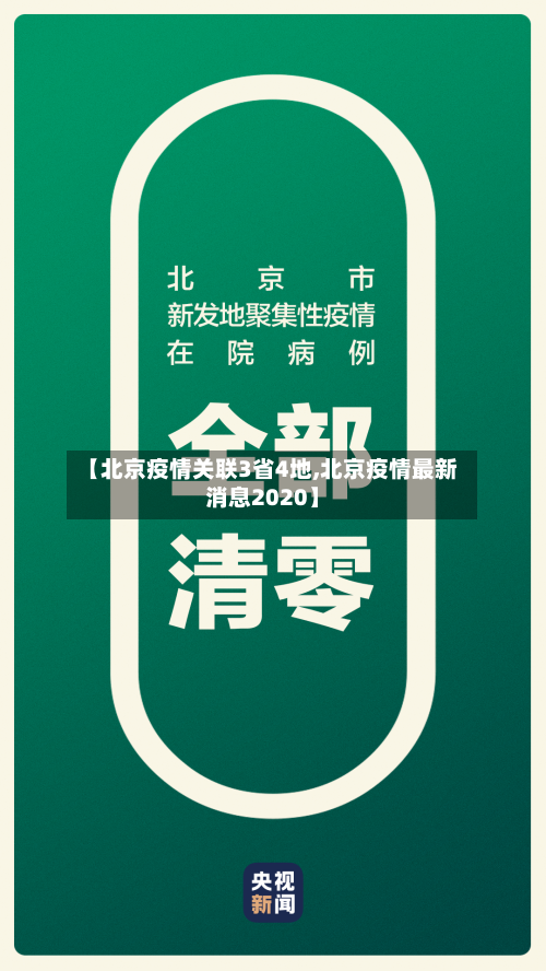【北京疫情关联3省4地,北京疫情最新消息2020】