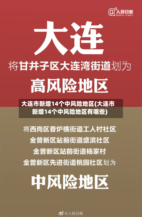 大连市新增14个中风险地区(大连市新增14个中风险地区有哪些)-第3张图片